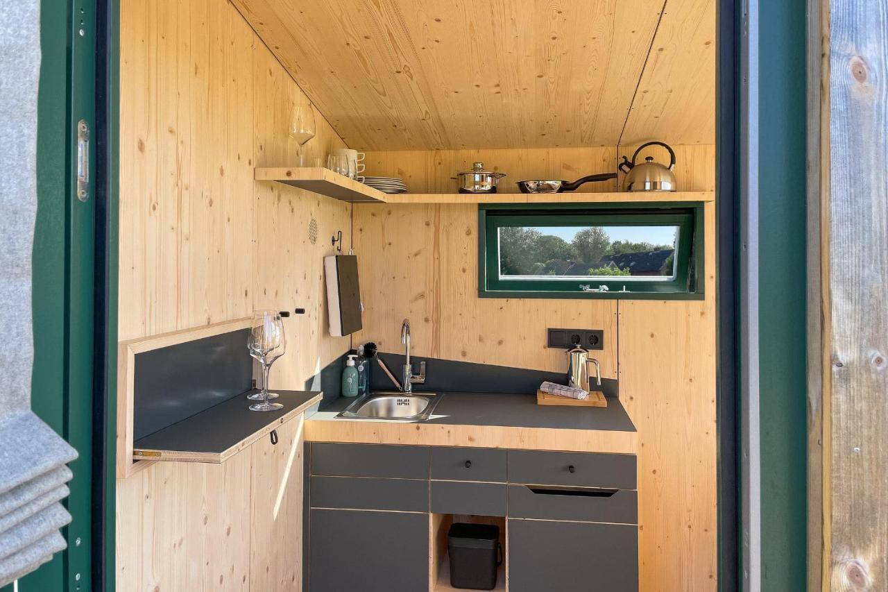 Sleep Space 4 - Green Tiny Spot Cuxhaven Altenbruch Extérieur photo